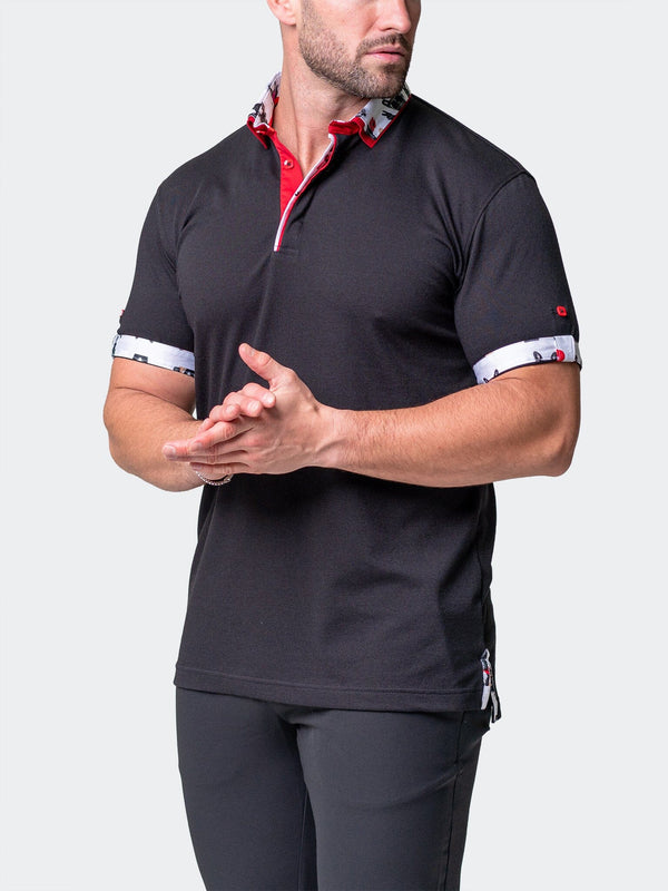 Polo MozartSolidDog Black [Size 3XL/7]