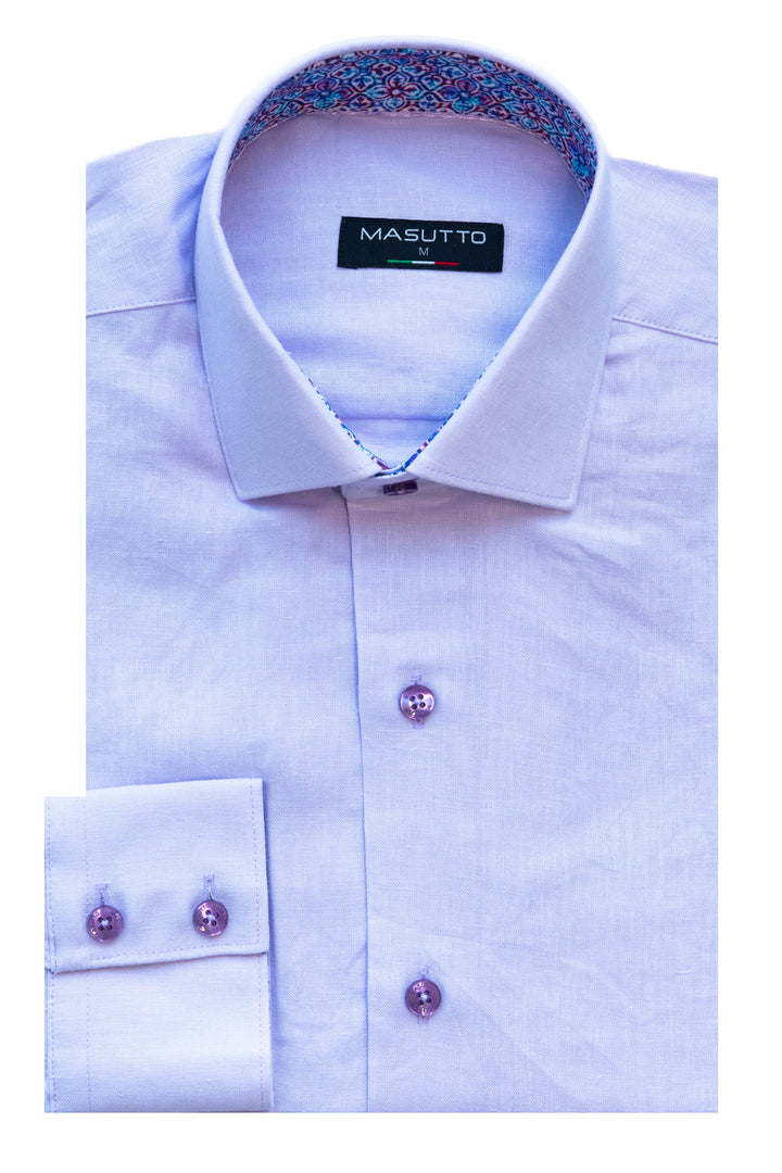 Masutto Shirt | TORRE-06 LONG SLEEVE BUTTON DOWN SHIRT
