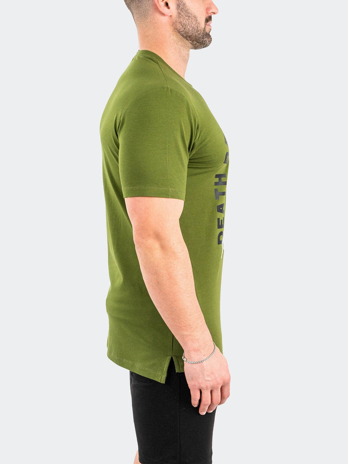 Maceoo Stretch Tshirts | Tee CodeofHonor Green