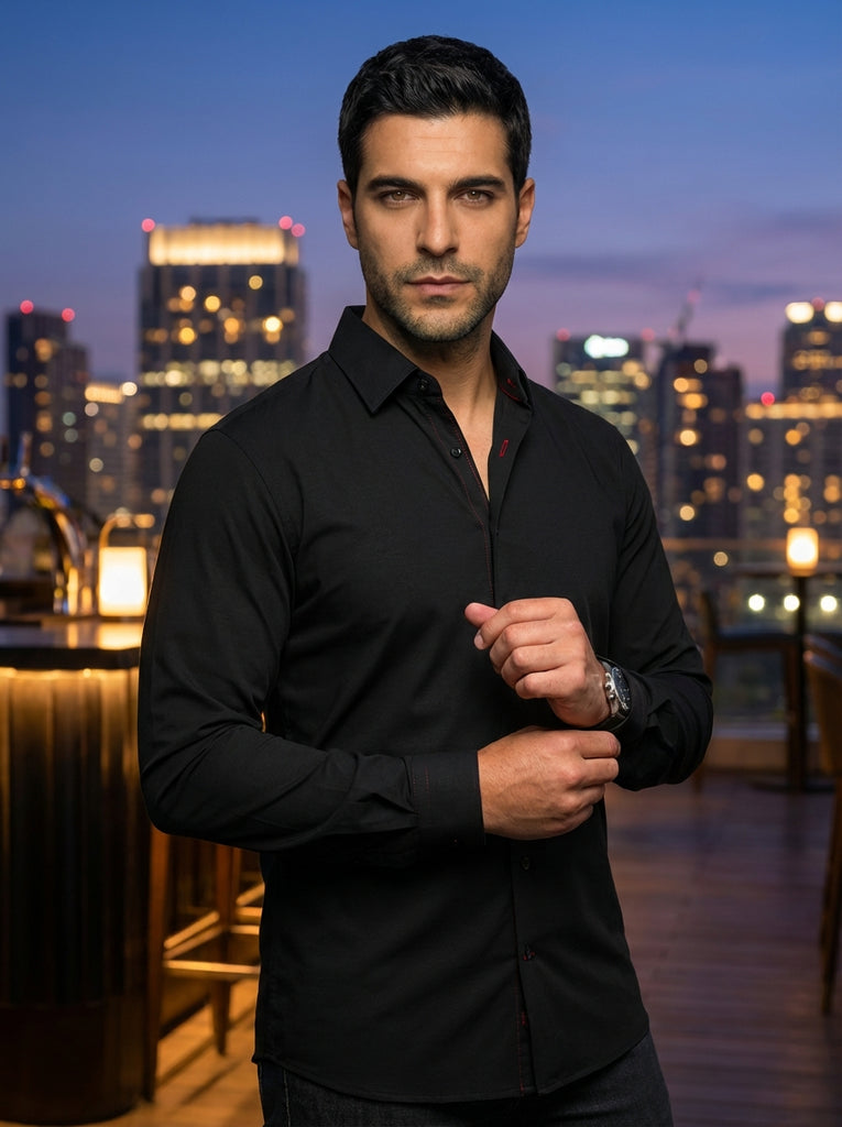 Au Noir Stretch Shirt
