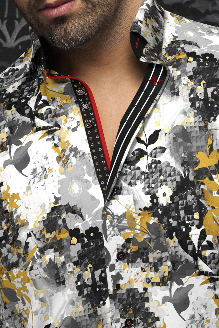 Au Noir Stretch Shirt | Ace Black Gold