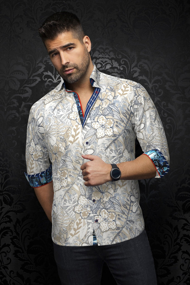 Au Noir Stretch Shirt | Alvarado Stone