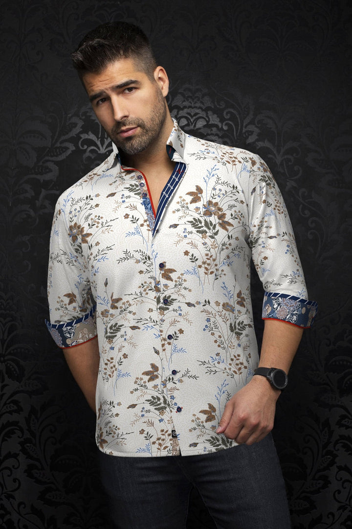 Au Noir Stretch Shirt | Brenner Stone