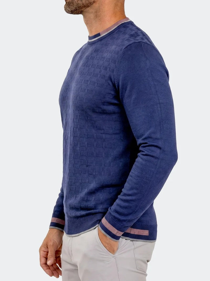 Maceoo Stretch Sweater | Sweater UnknownSixteen Blue