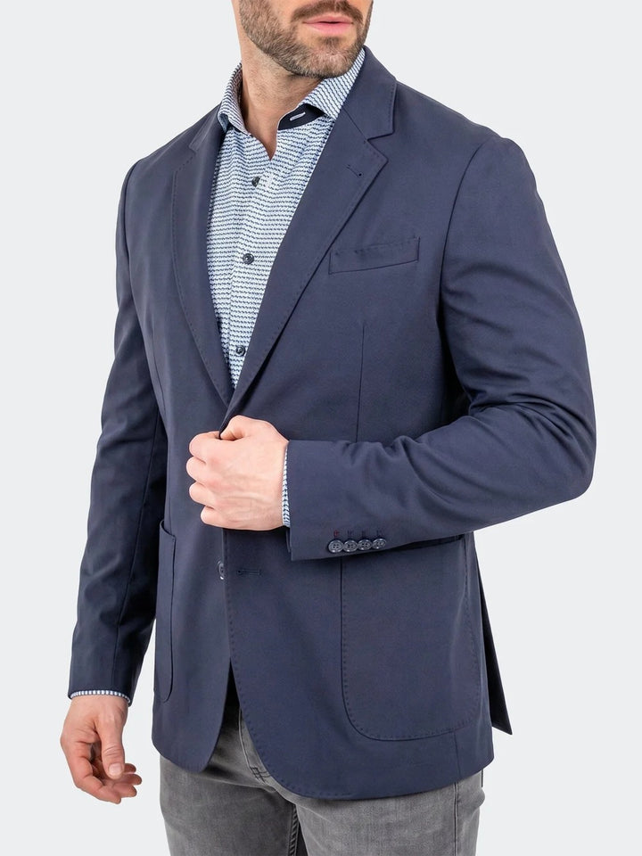Maceoo Blazer | Descartes Blazer Unconstructed Unknown 0006 Blue