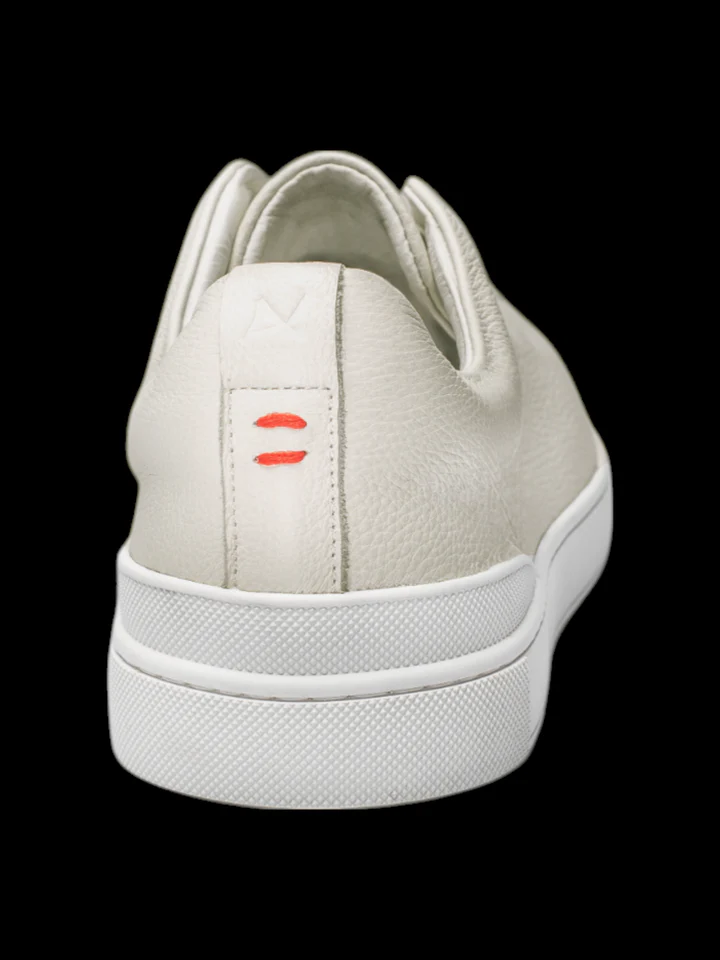 Au Noir Shoes | LEATHER SLIP-ON SHOES_HOLDEN WHITE/CREAM