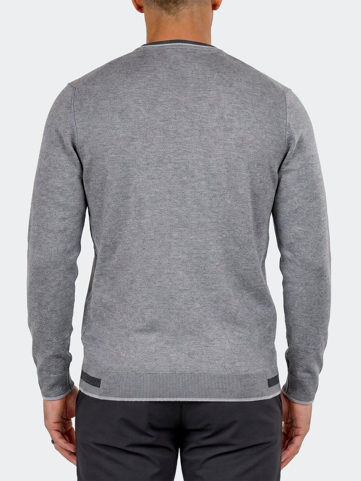 Maceoo Stretch Sweater | Sweater UnknownTwentyFour Grey
