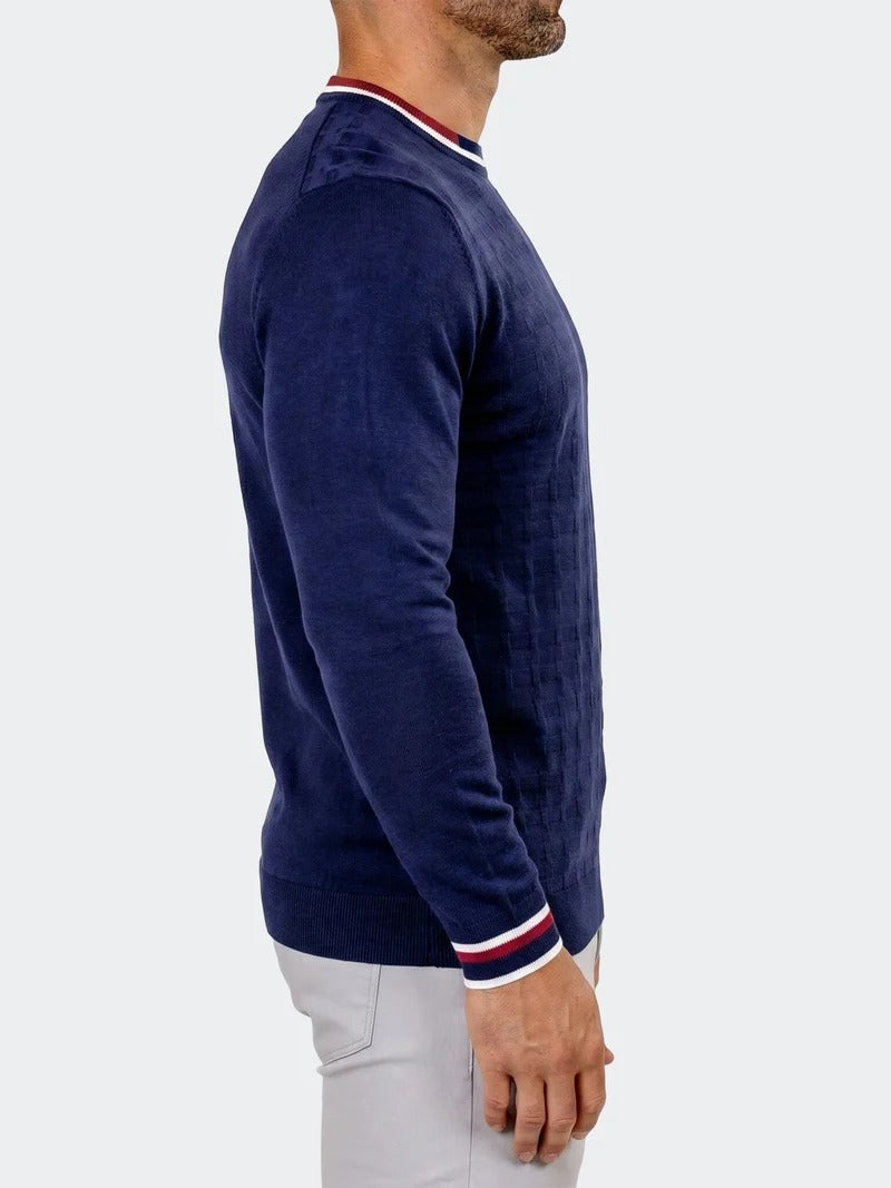 Maceoo Stretch Sweater | Sweater UnknownSixteen Blue