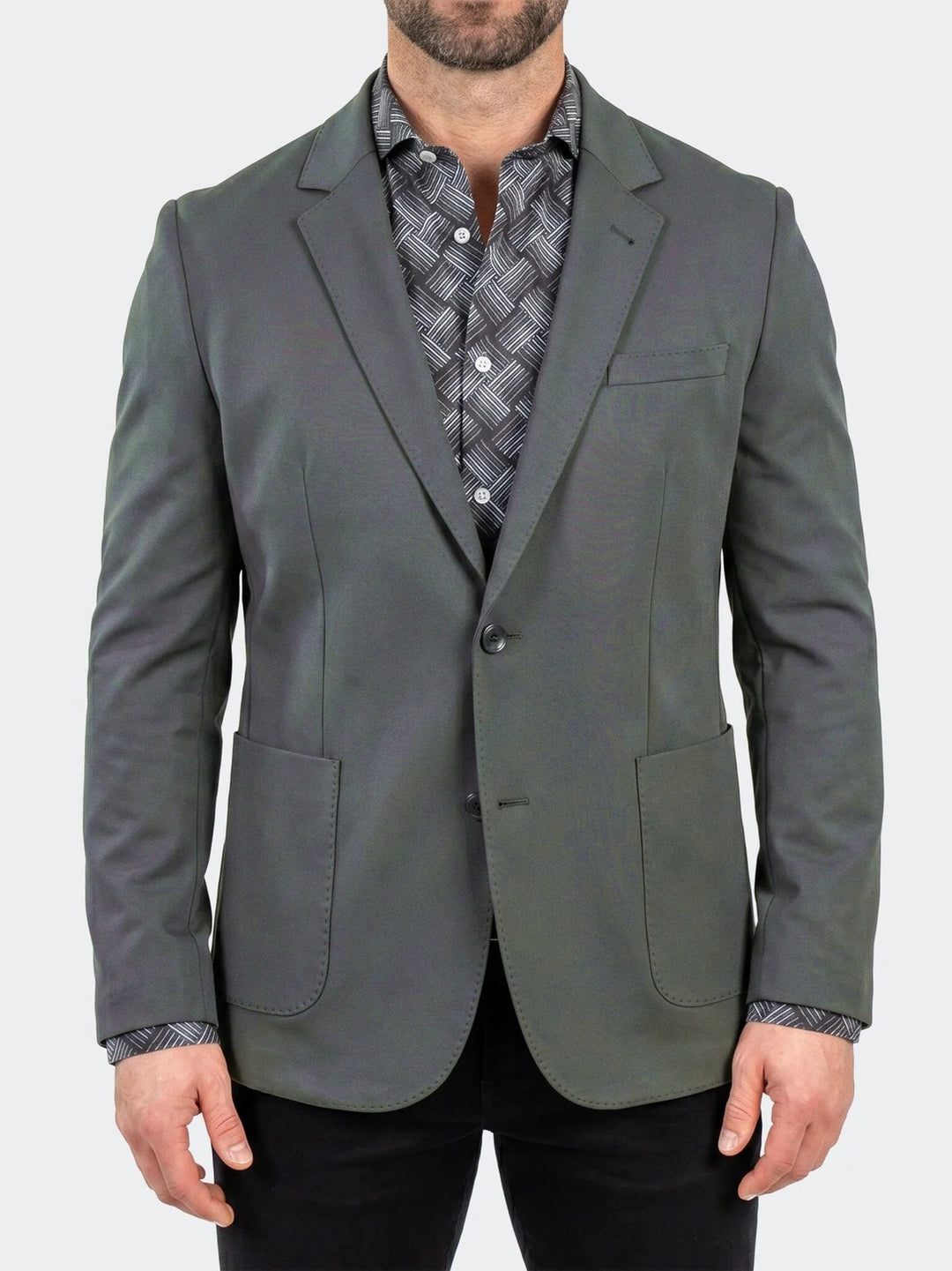 Maceoo Blazer | Descartes Blazer Unconstructed Unknown 0007 Green