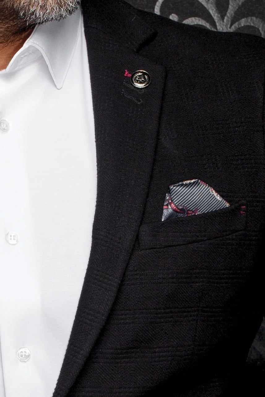 Au Noir Stretch Blazer | Blazer Hawke Black