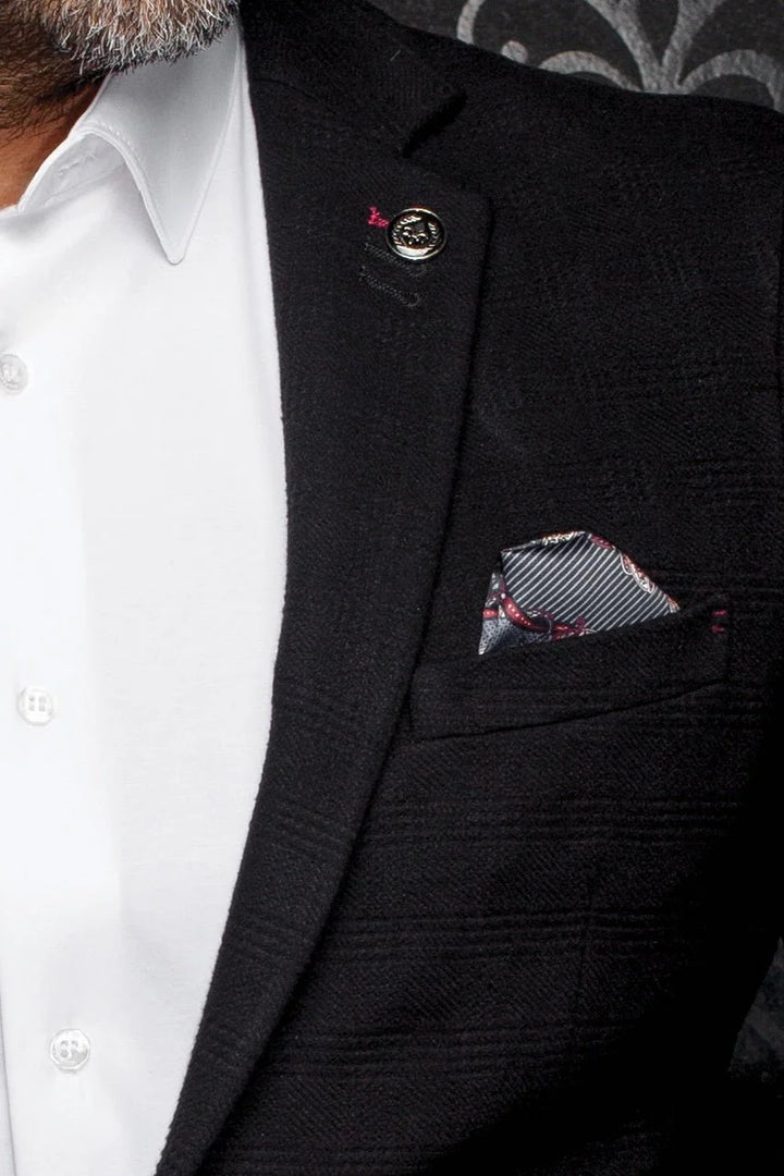 Au Noir Stretch Blazer | Blazer Hawke Black