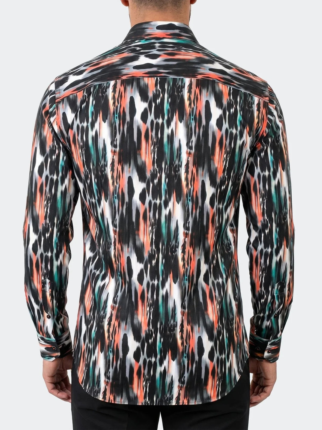 Maceoo Shirt | Fibonacci Dress Shirt LS Woven Unknown0215 Black