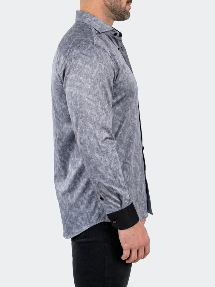Maceoo Shirt | General Dress Shirt LS Woven Unknown0012 Grey