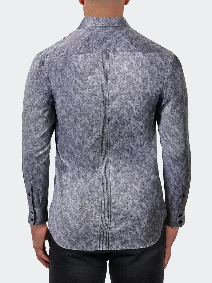 Maceoo Shirt | General Dress Shirt LS Woven Unknown0012 Grey