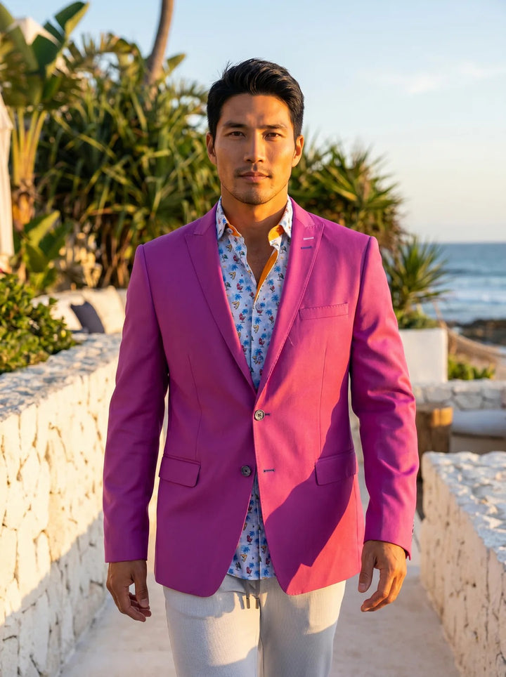 Blazer Descartes Marthyr028 Purple  [Size 44/XL]