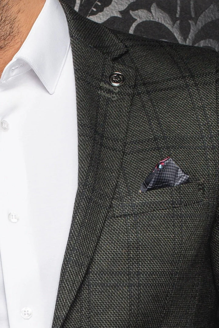 Au Noir Stretch Blazer | Blazer Brosnan Olive