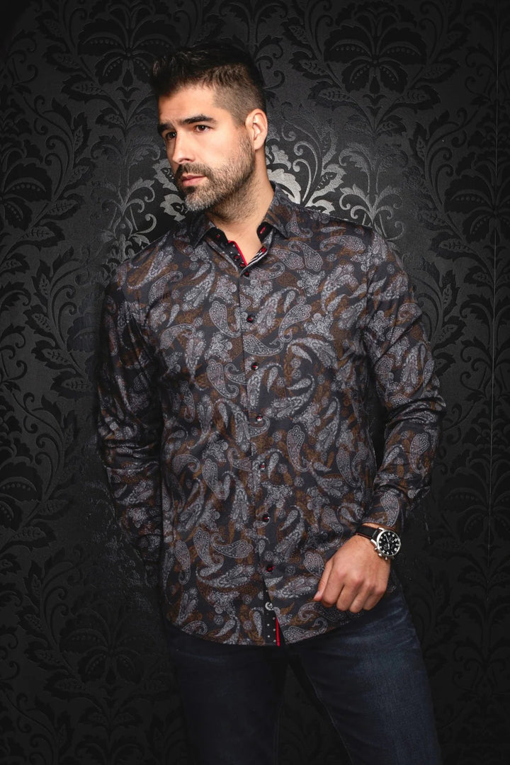 Au Noir Stretch Shirt | Vesper Black