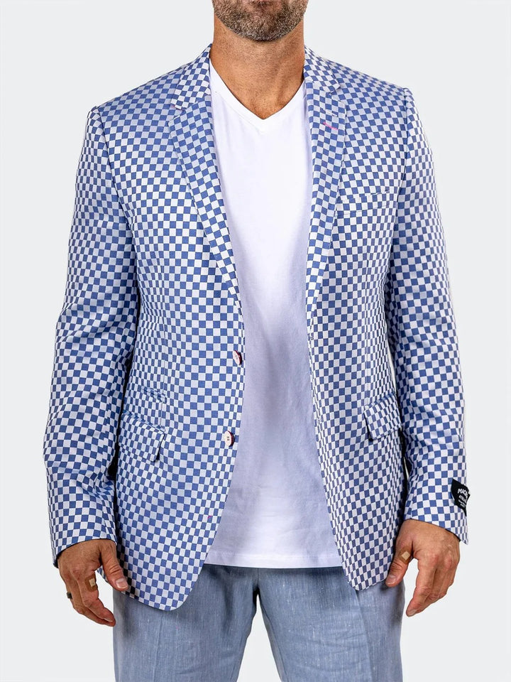 Maceoo Blazer Socrate Marthyr002 Blue  [Size 44]