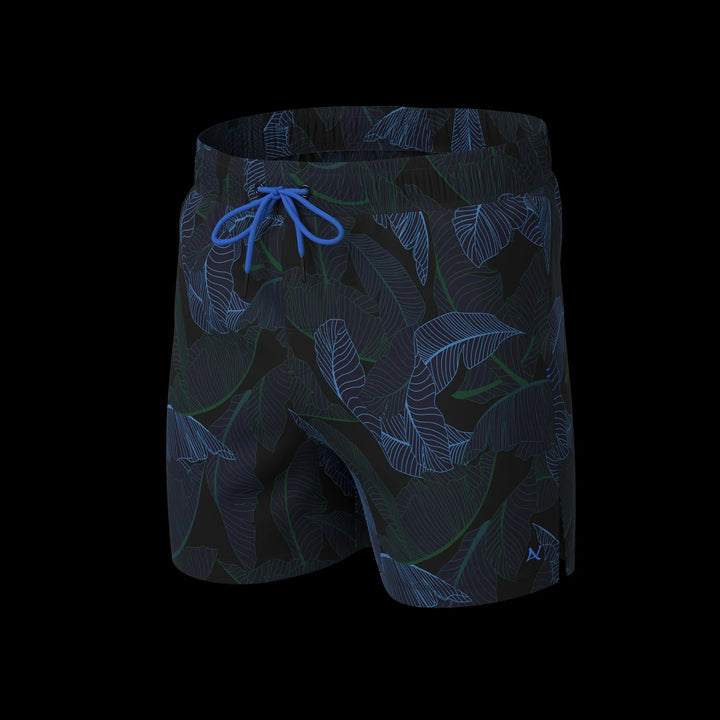 Au Noir Stretch Swimwear | Dortona Black Green
