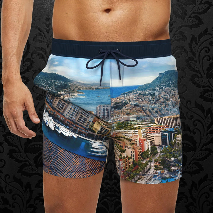 Au Noir Stretch Swimwear | Monaco B Navy