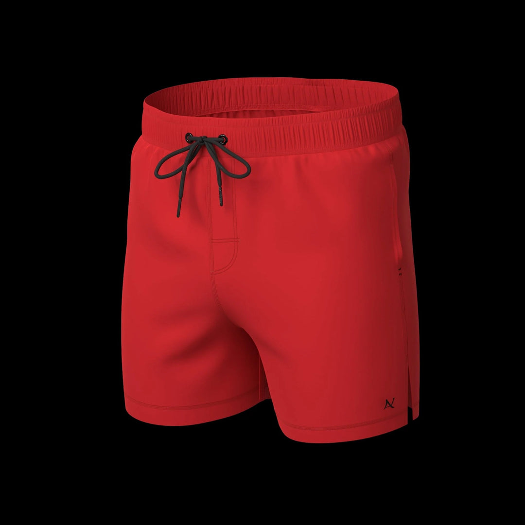 Au Noir Stretch Swimwear | Solida Red