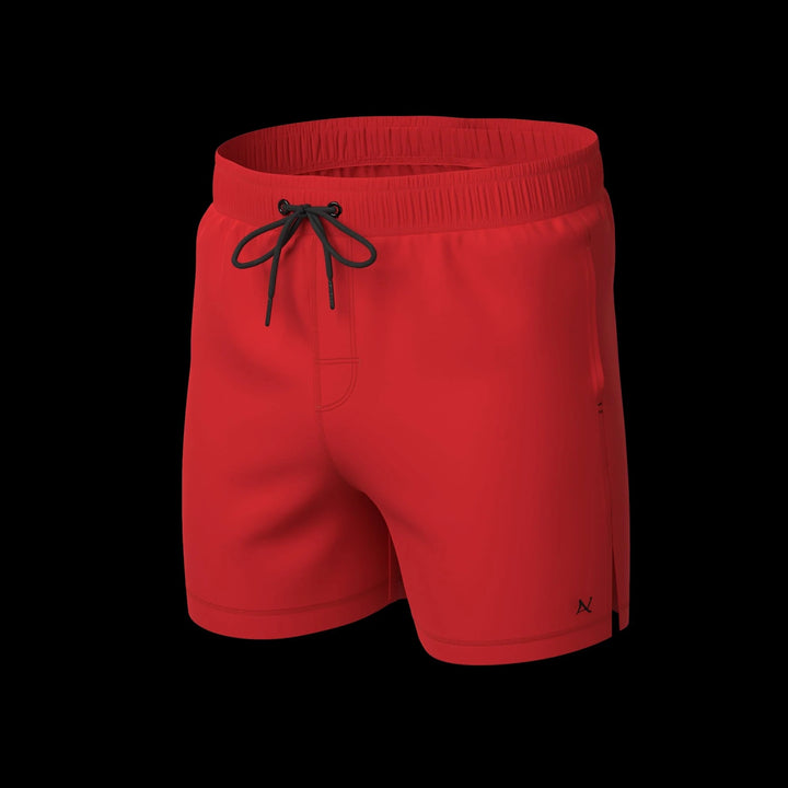Au Noir Stretch Swimwear | Solida Red