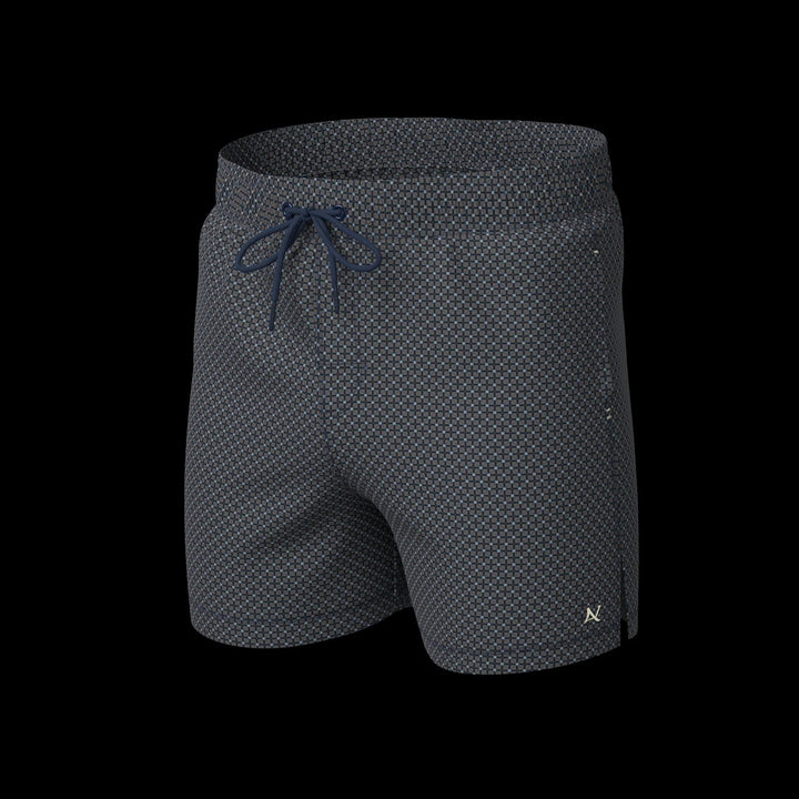 Au Noir Stretch Swimwear | Hunt Navy Tobacco