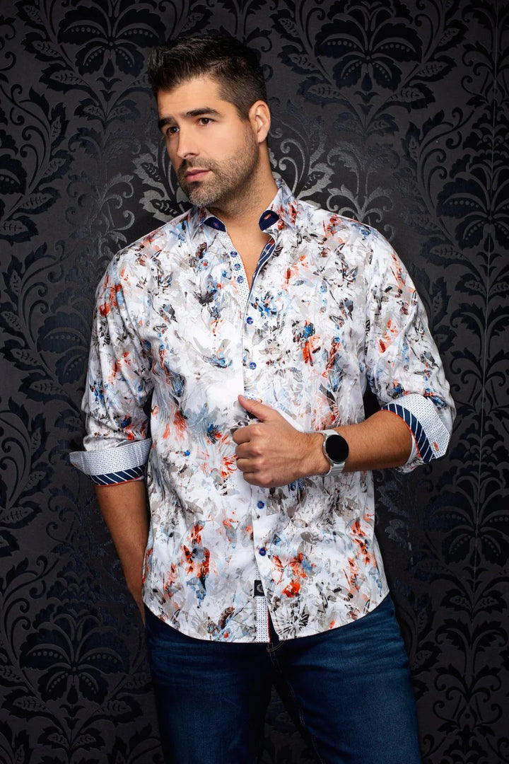 Au Noir Stretch Shirt | Cebu White