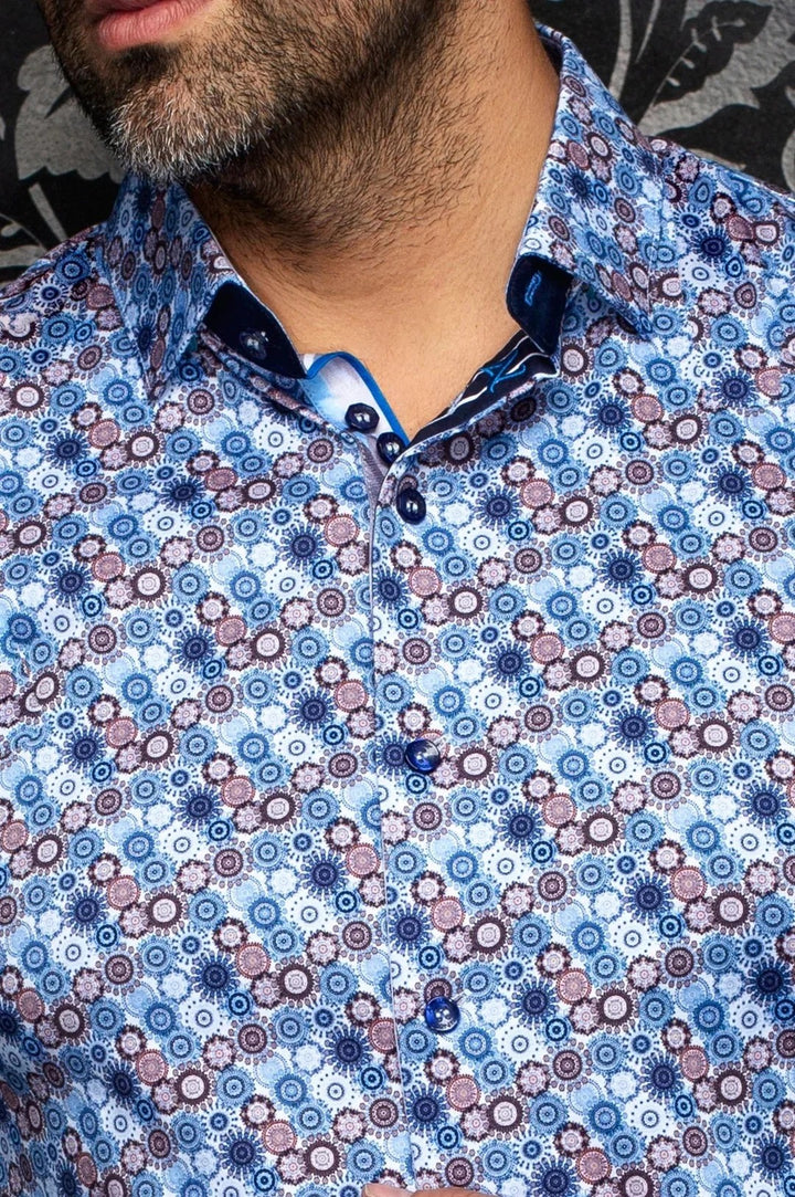 Cloudspin Blue Multi [Size L/4]