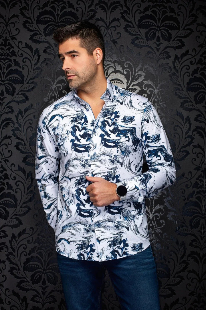 Thomas White Blue [Size 3XL/7]