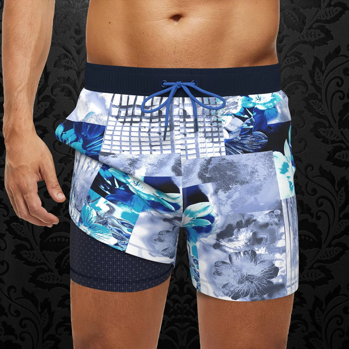 Au Noir Stretch Swimwear | Lacourt B Turquoise