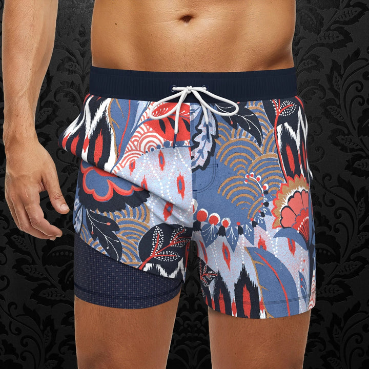 Au Noir Stretch Swimwear | Lemberg B Blue