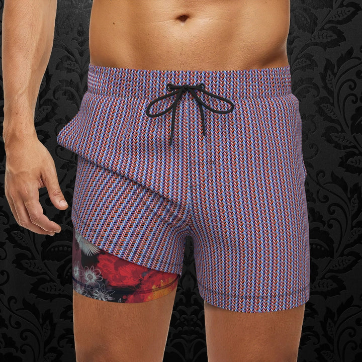 Au Noir Stretch Swimwear | Mills Red