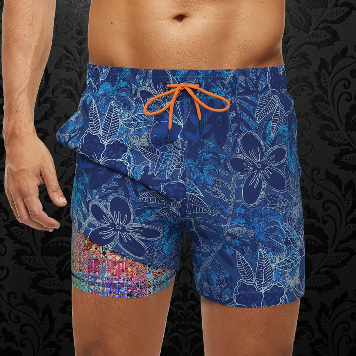 Au Noir Stretch Swimwear | Naber B Blue