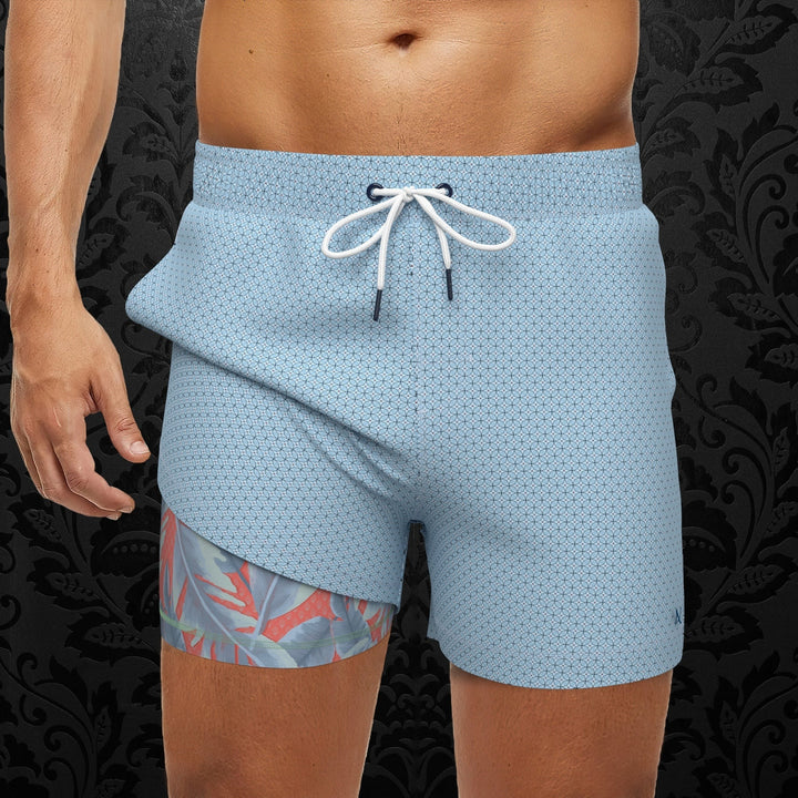 Au Noir Stretch Swimwear | Heslop Blue
