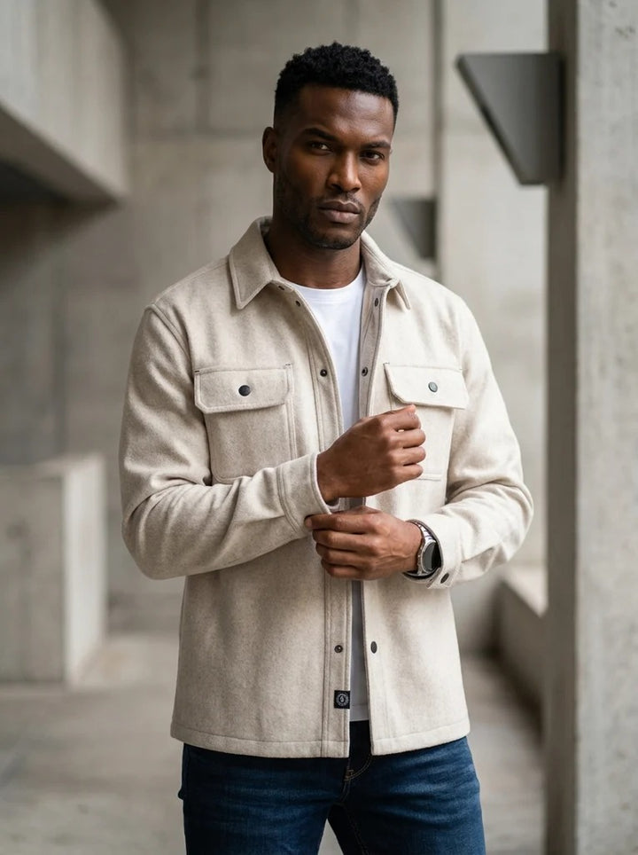 Au Noir Jacket | Danali Light Biege