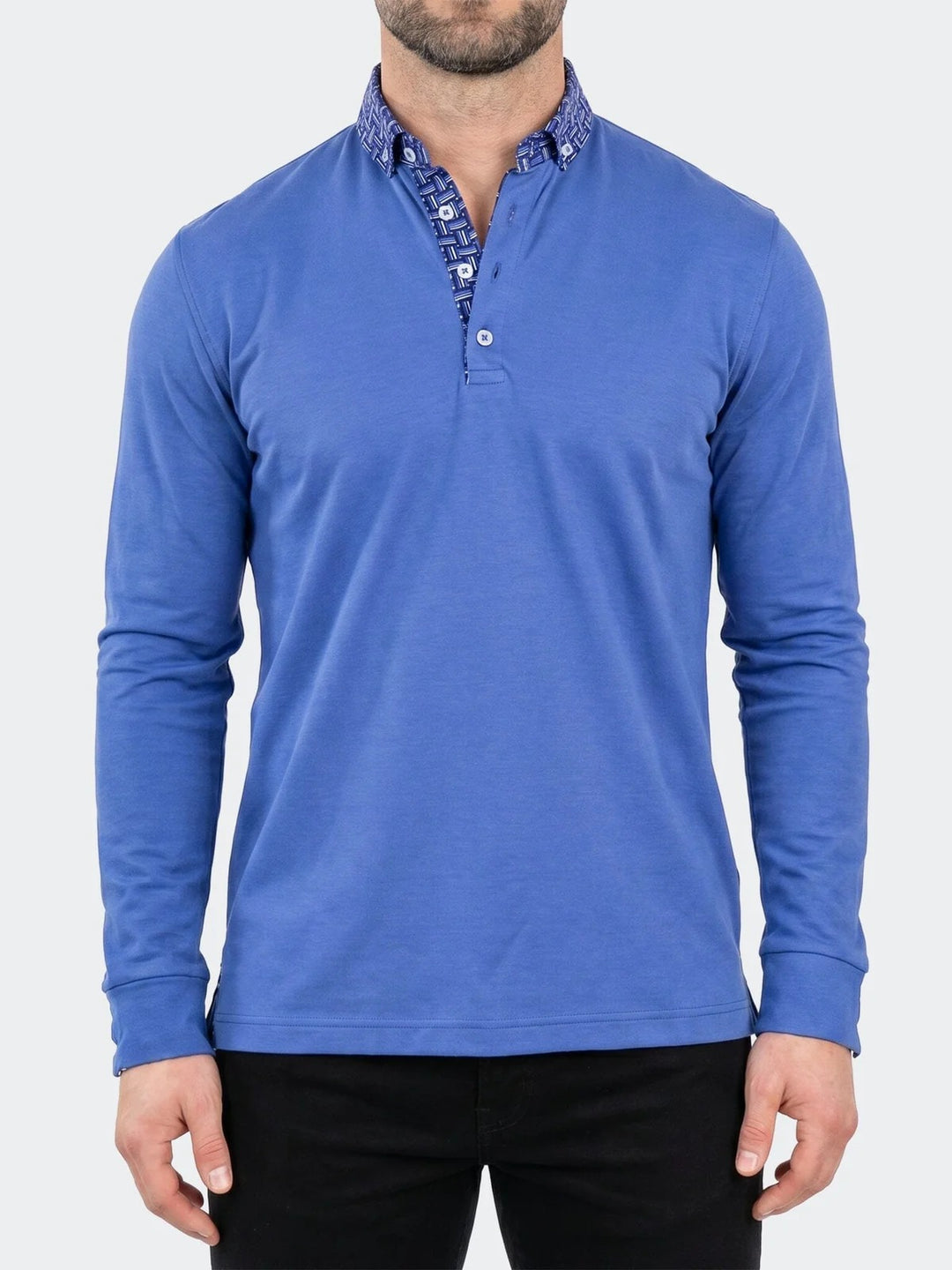 Maceoo Stretch Polos | Polo Newton Unknown021 Blue