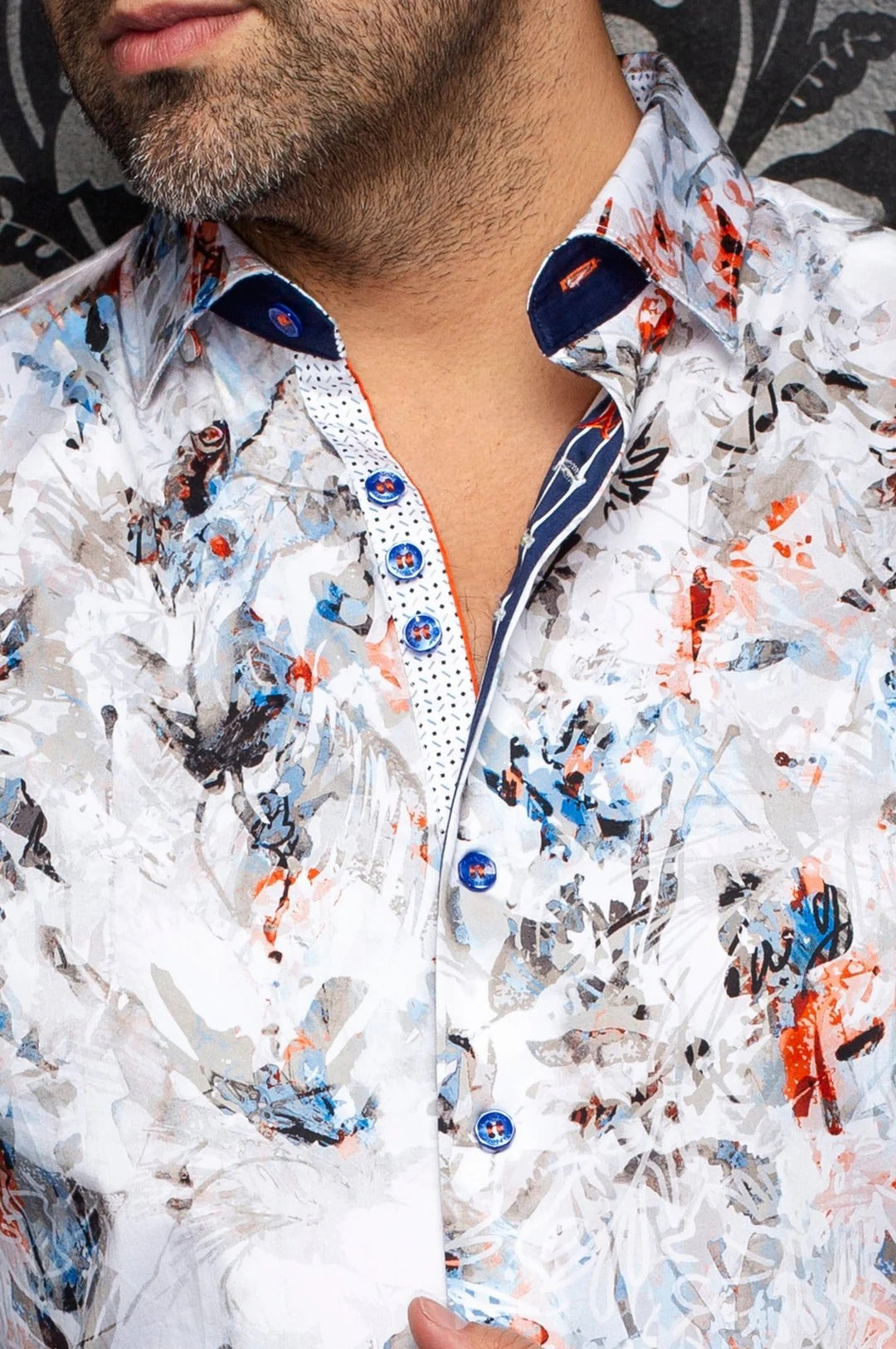 Au Noir Stretch Shirt | Cebu White