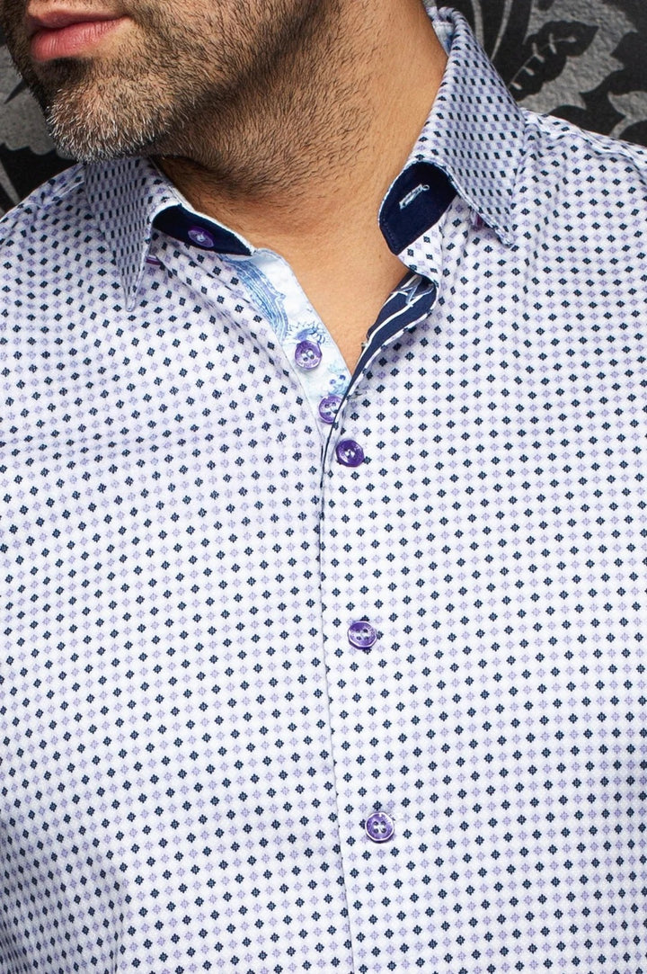 Au Noir Stretch Shirt | Sabah Lavender