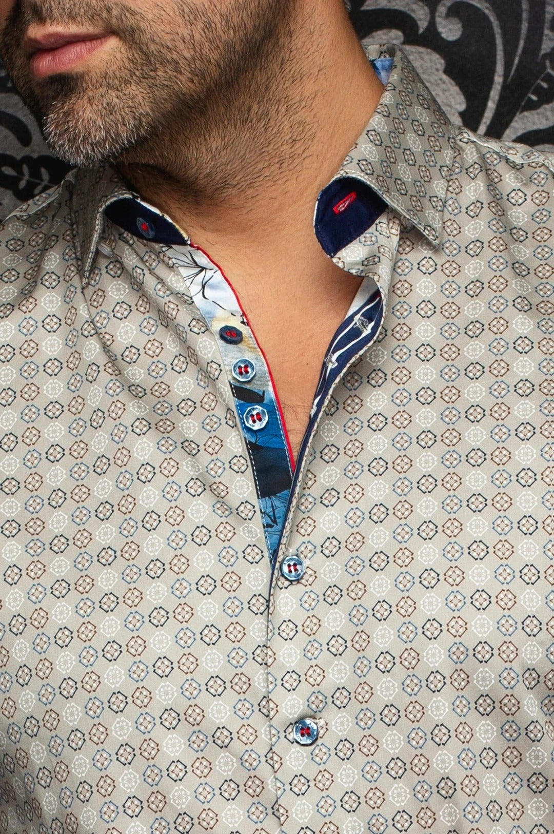 Au Noir Stretch Shirt | Skydale Stone