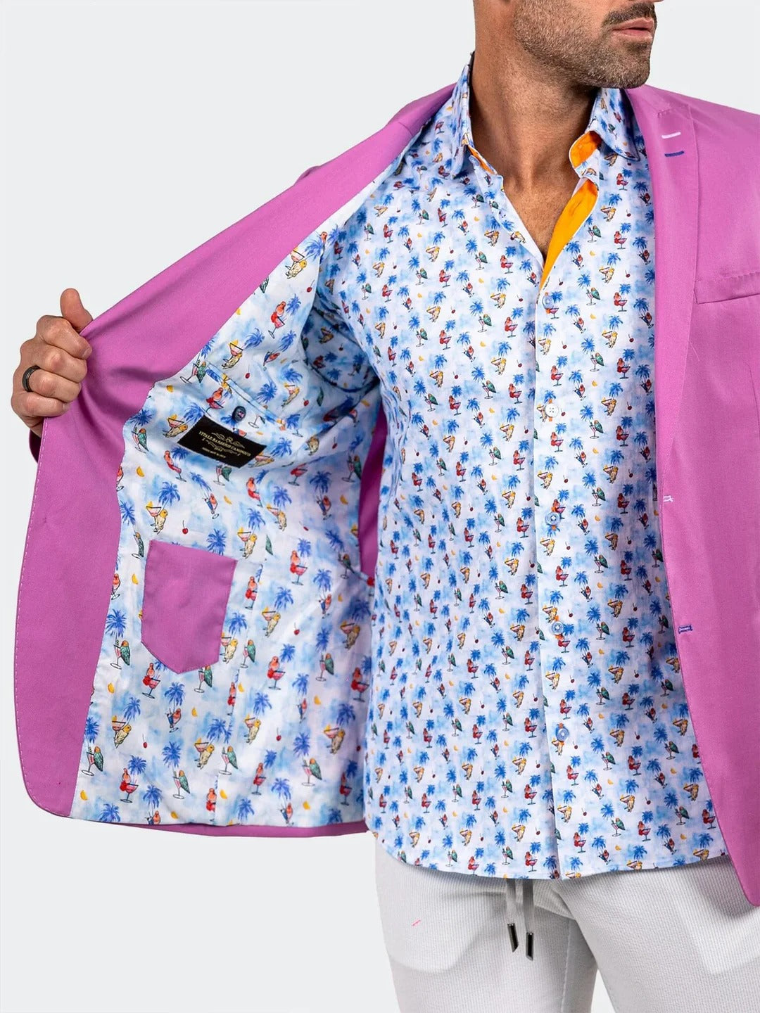Blazer Descartes Marthyr028 Purple  [Size 44/XL]