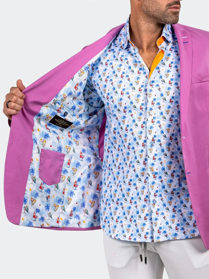 Blazer Descartes Marthyr028 Purple  [Size 44/XL]
