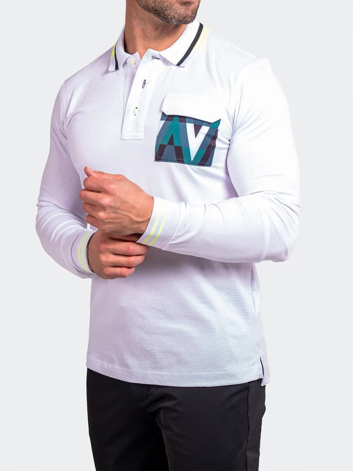 Maceoo Stretch Polos | Polo TipAscension0082 White