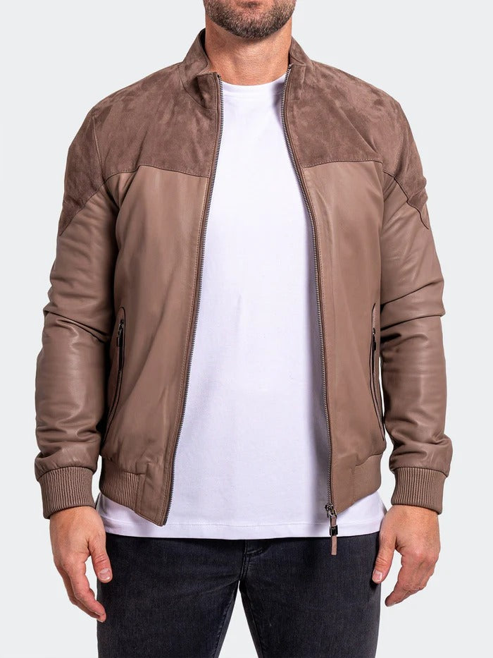 Maceoo Jacket | Leather Ascension0013 Brown
