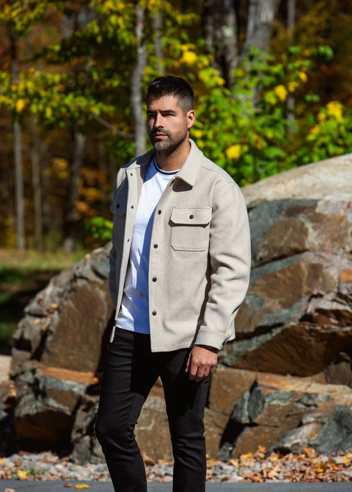 Au Noir Jacket | Danali Light Biege
