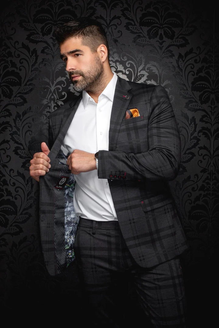 Au Noir Stretch Blazer | Veston Selleck Black