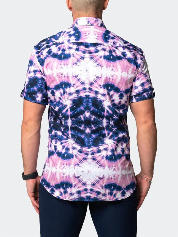 Short Sleeve Galileo TieDyeStars Bluei [Size 3XL/7]