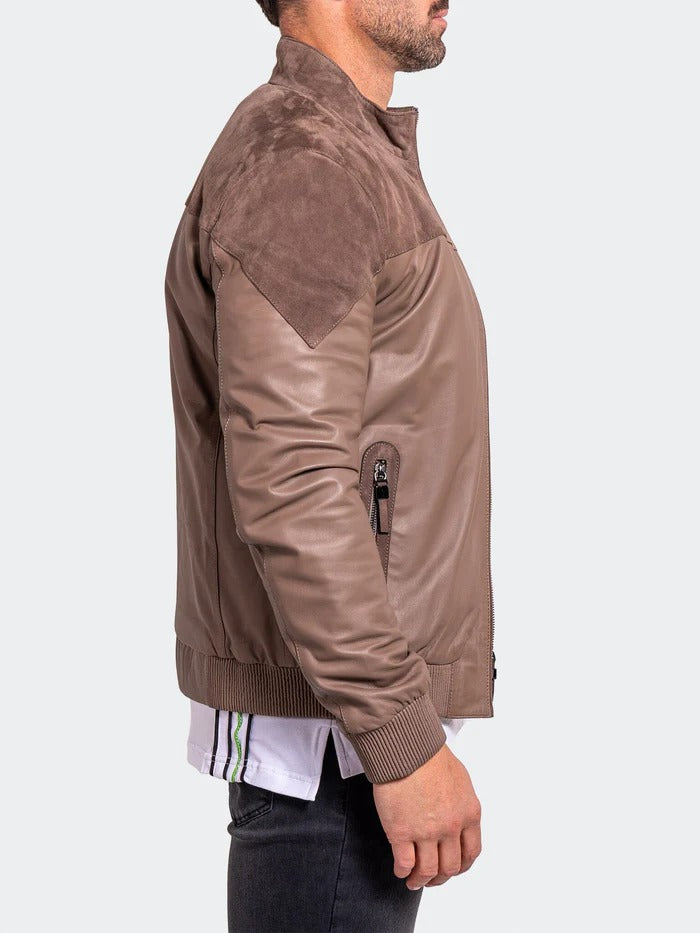 Maceoo Jacket | Leather Ascension0013 Brown