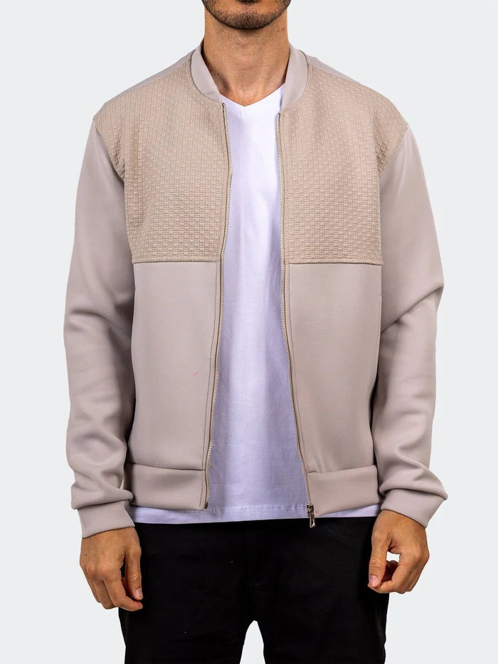 Maceoo Jacket | Bomber Ascension047 Beige
