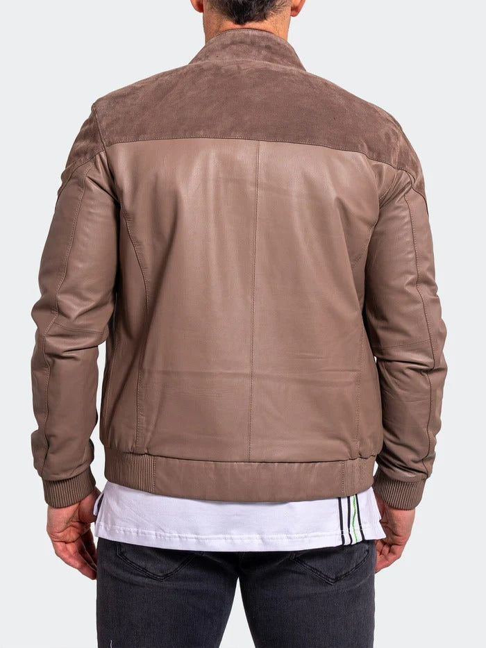 Maceoo Jacket | Leather Ascension0013 Brown